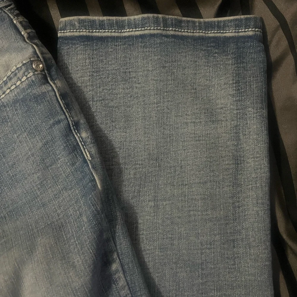 Embellished Blue Denim‎ Jeans